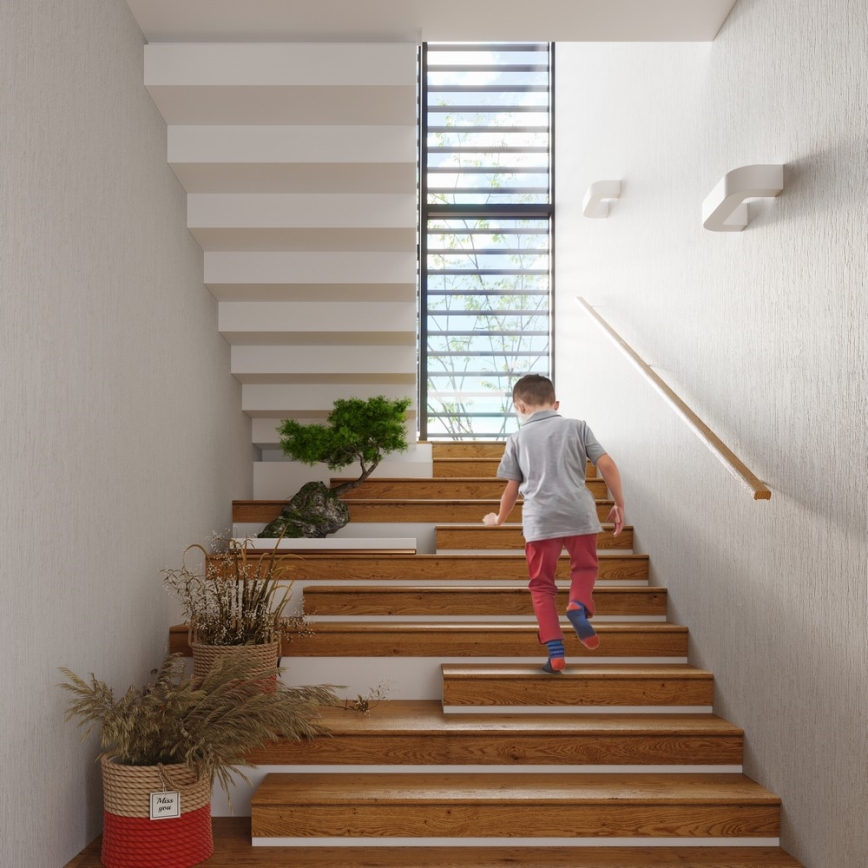 Wandleuchte MAGNET 1xE27/60W/230V weiß