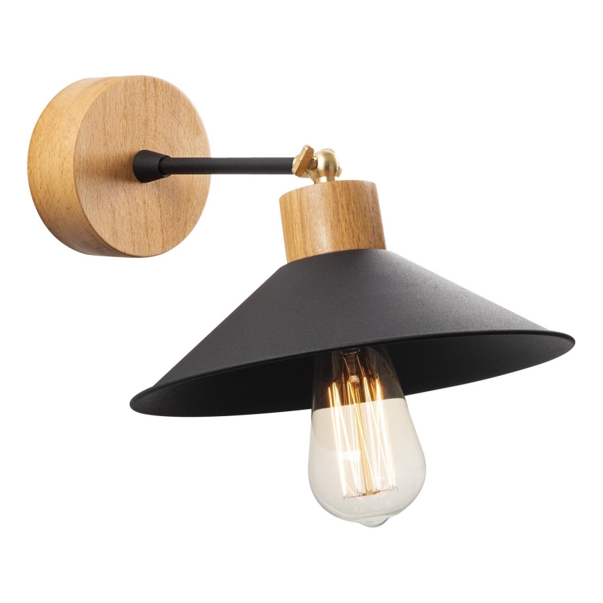 Wandleuchte MANAVGAT 1xE27/40W/230V braun/schwarz