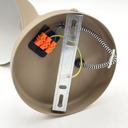 Wandleuchte MARCELLO 1xE27/15W/230V beige