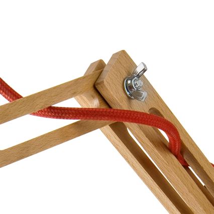 Wandleuchte MARCELLO 1xE27/60W/230V Buche