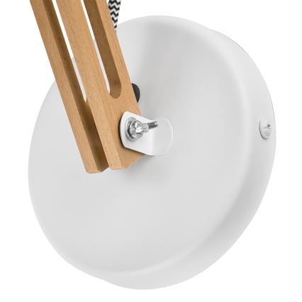 Wandleuchte MARCELLO 1xE27/60W/230V Buche