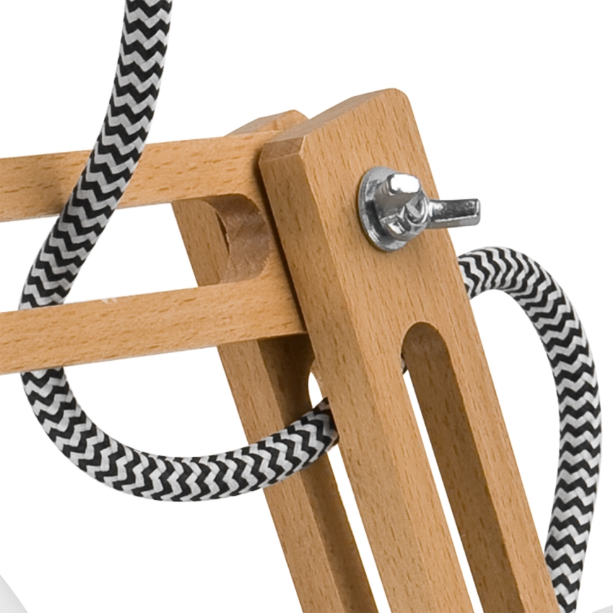 Wandleuchte MARCELLO 1xE27/60W/230V Buche