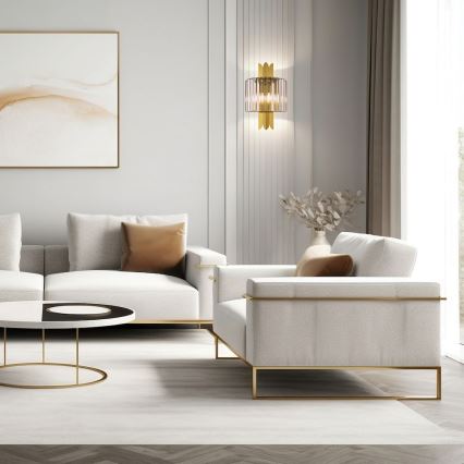 Wandleuchte MARGOT 2xE14/40W/230V goldfarben