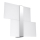 Wandleuchte MASSIMO 2xG9/40W/230V weiß/glänzendes Chrom