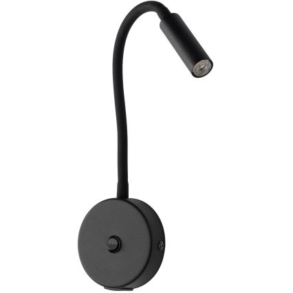 Wandleuchte mit USB-Anschluss LAGOS 1xG9/3W/5V 4000K schwarz