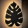 Wandleuchte MONSTERA 3xG9/6W/230V schwarz