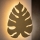 Wandleuchte MONSTERA 3xG9/8W/230V goldfarben