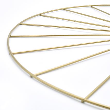 Wandleuchte MONTANA 1xE27/15W/230V d 30 cm golden