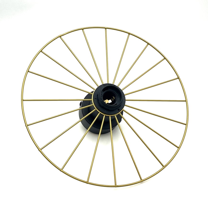 Wandleuchte MONTANA 1xE27/15W/230V d 30 cm golden