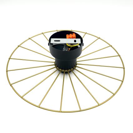 Wandleuchte MONTANA 1xE27/15W/230V d 30 cm golden