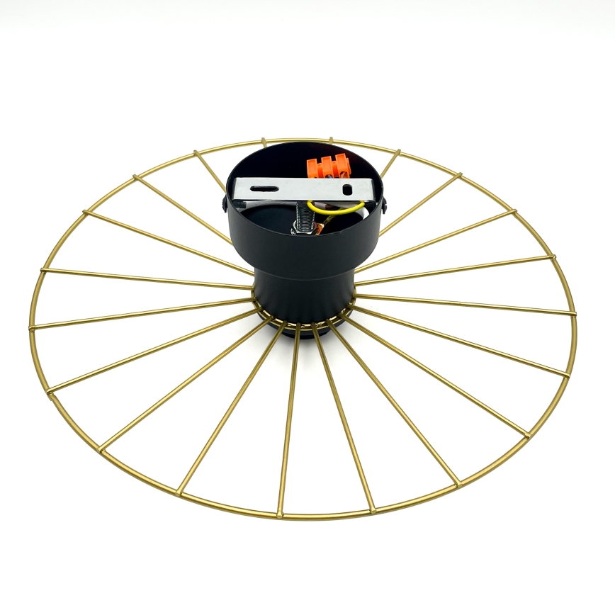Wandleuchte MONTANA 1xE27/15W/230V d 30 cm golden