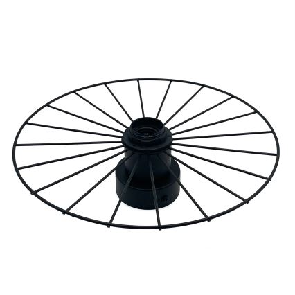 Wandleuchte MONTANA 1xE27/15W/230V d 30 cm schwarz