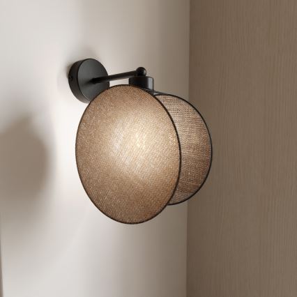 Wandleuchte MOTIF 1xE14/10W/230V beige