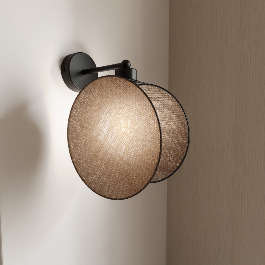 Wandleuchte MOTIF 1xE14/10W/230V beige