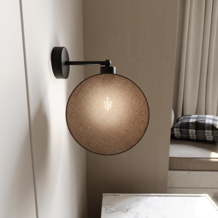 Wandleuchte MOTIF 1xE14/10W/230V beige