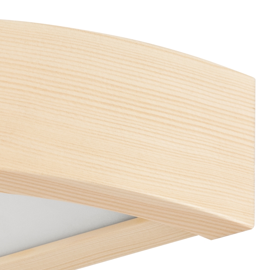 Wandleuchte NATURAL 1xE27/60W/230V Kiefer