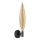 Wandleuchte NORDIC 1xG9/5W/230V schwarz/rauchbeige