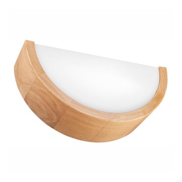 Wandleuchte OAK 1xE27/60W/230V Eiche