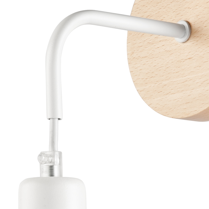 Wandleuchte ORAZIO 1xE27/60W/230V Buche