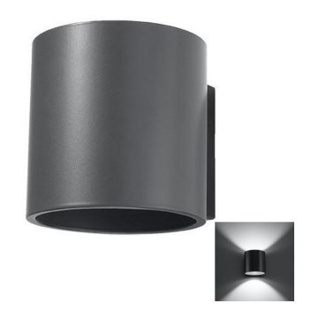 Wandleuchte ORBIS 1 1xG9/40W/230V Anthrazit