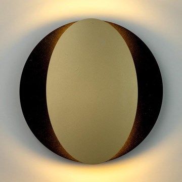 Wandleuchte OVO 2xG9/12W/230V schwarz/golden