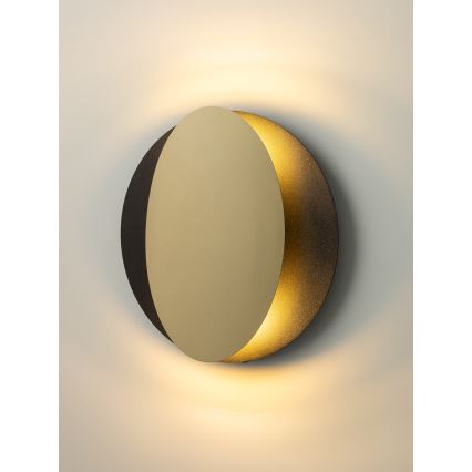Wandleuchte OVO 2xG9/12W/230V schwarz/golden