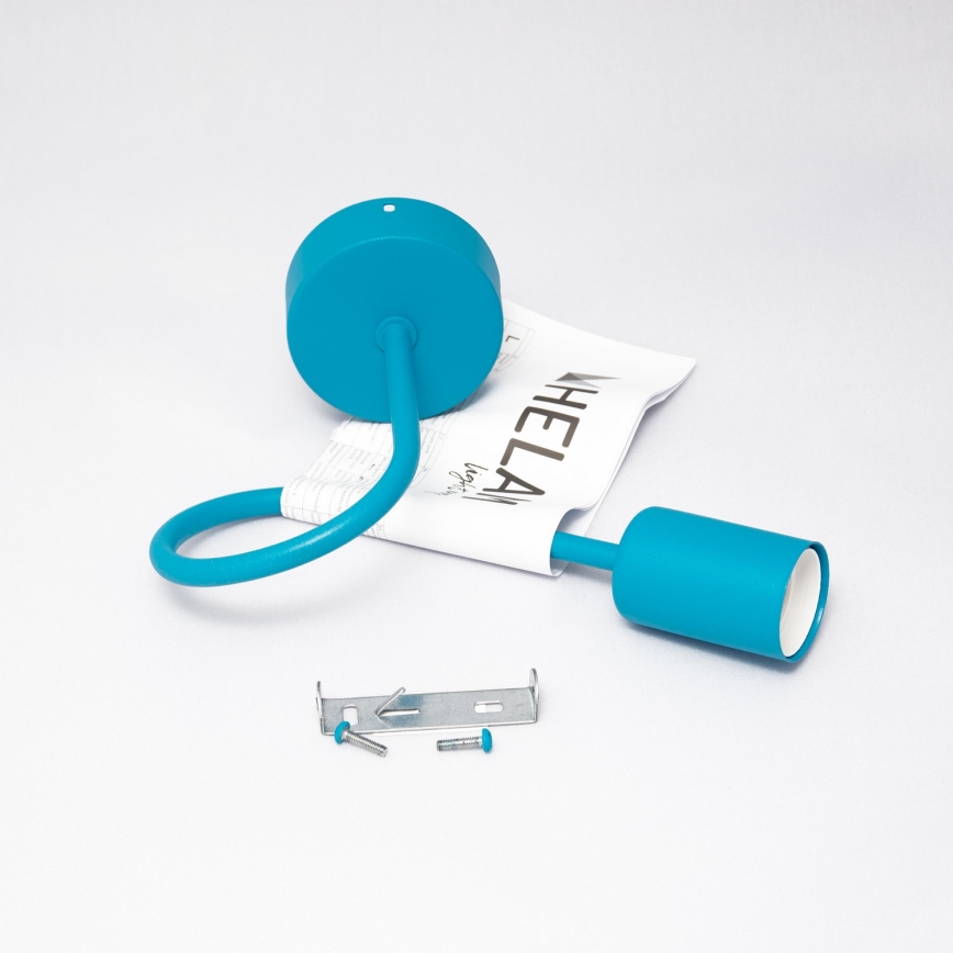 Wandleuchte OXFORD 1xE27/15W/230V blau