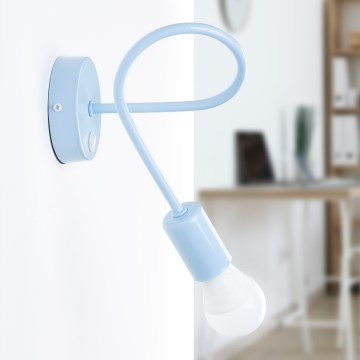 Wandleuchte OXFORD 1xE27/15W/230V blau