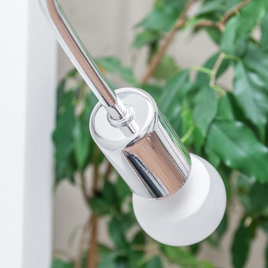 Wandleuchte OXFORD 1xE27/15W/230V, glänzender Chrom