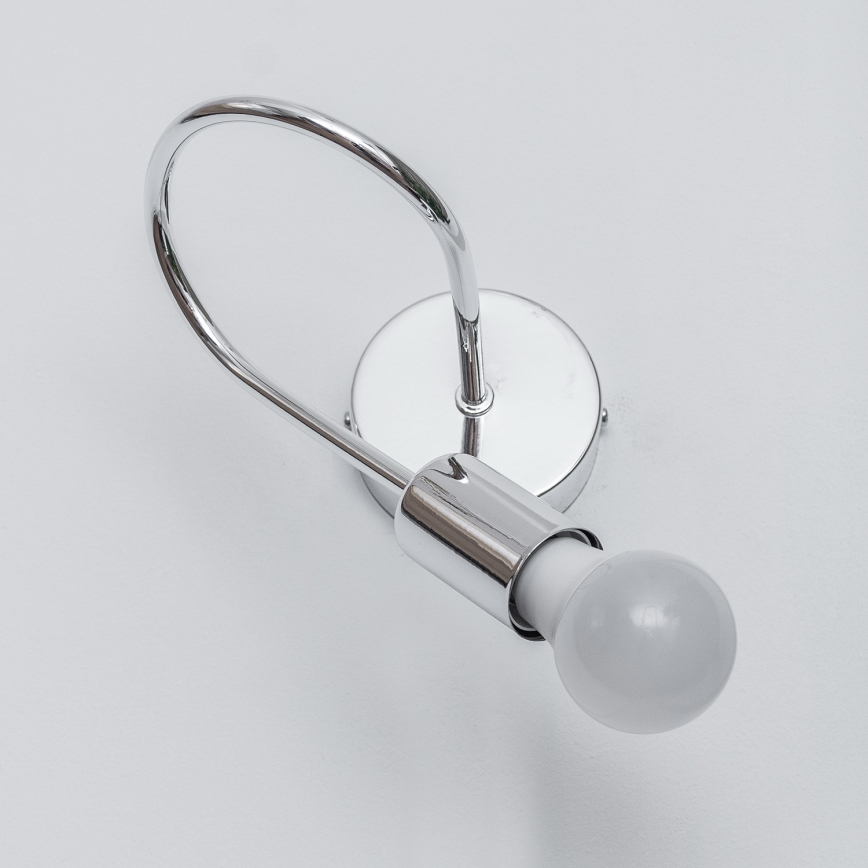 Wandleuchte OXFORD 1xE27/15W/230V, glänzender Chrom