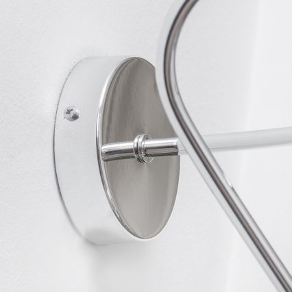 Wandleuchte OXFORD 1xE27/15W/230V, glänzender Chrom