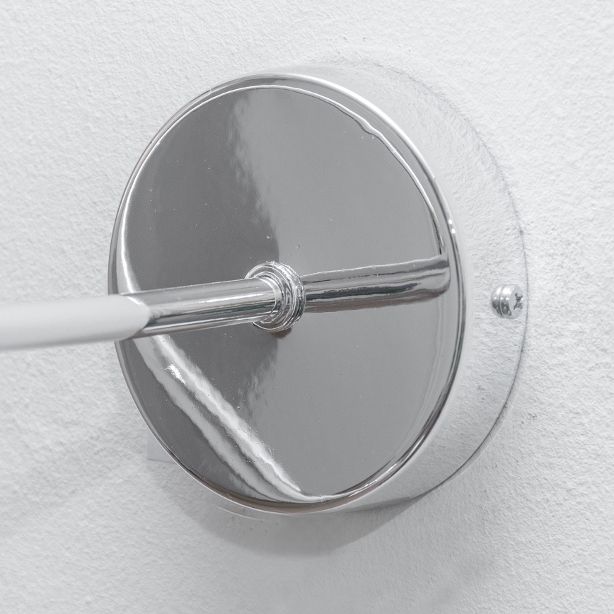Wandleuchte OXFORD 1xE27/15W/230V, glänzender Chrom