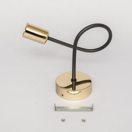 Wandleuchte OXFORD 1xE27/15W/230V gold/schwarz