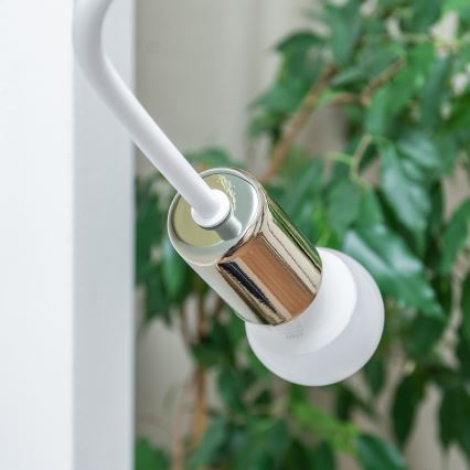 Wandleuchte OXFORD 1xE27/15W/230V gold/weiß