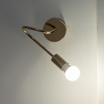 Wandleuchte OXFORD 1xE27/15W/230V goldfarben