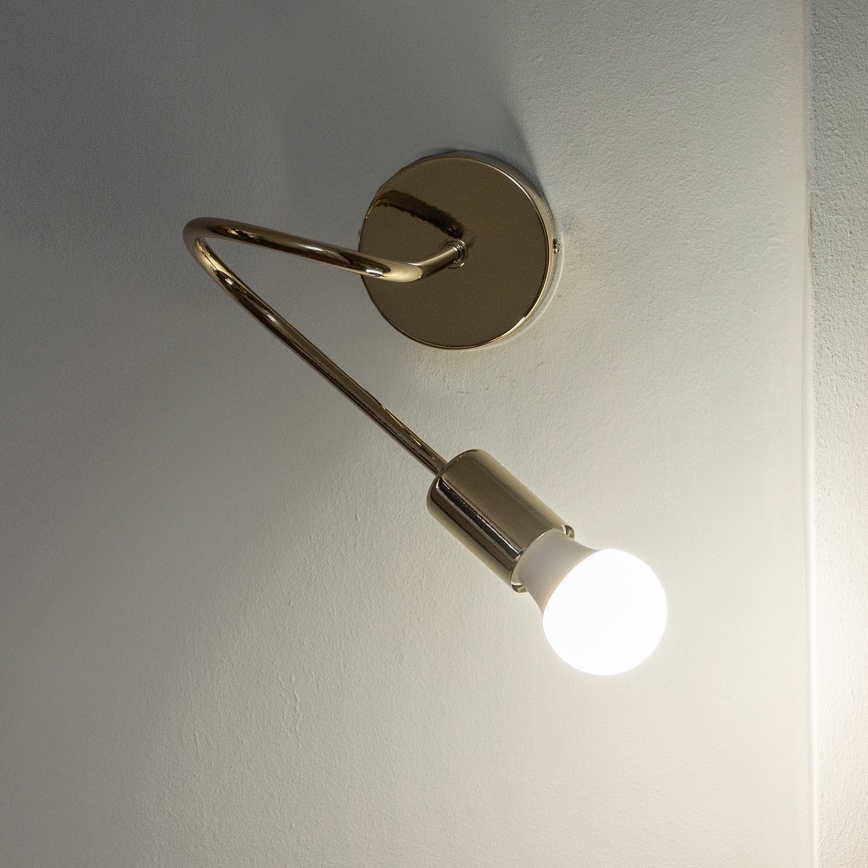 Wandleuchte OXFORD 1xE27/15W/230V goldfarben