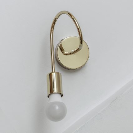 Wandleuchte OXFORD 1xE27/15W/230V goldfarben