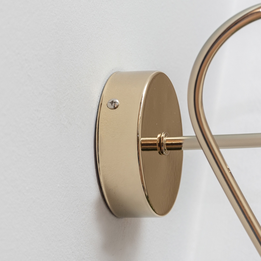 Wandleuchte OXFORD 1xE27/15W/230V goldfarben