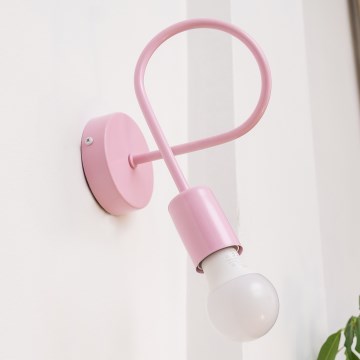 Wandleuchte OXFORD 1xE27/15W/230V rosa