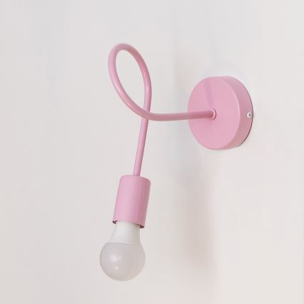 Wandleuchte OXFORD 1xE27/15W/230V rosa