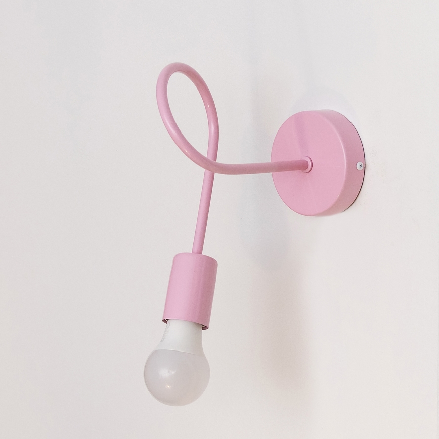 Wandleuchte OXFORD 1xE27/15W/230V rosa