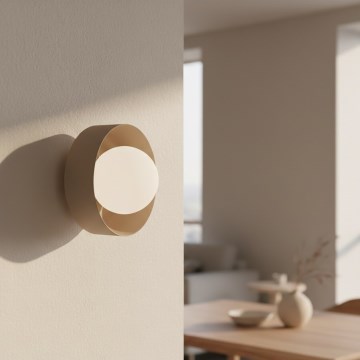 Wandleuchte OZZY 1xG9/8W/230V beige