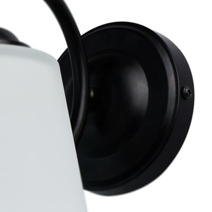 Wandleuchte PAFOS 1xE27/15W/230V schwarz