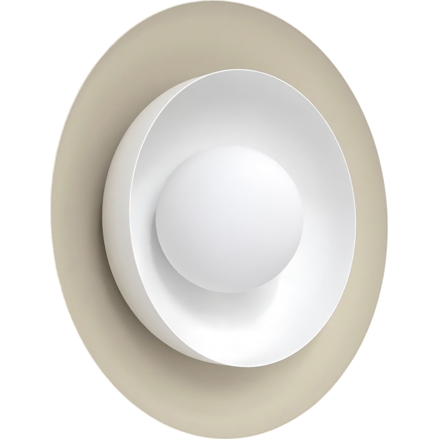Wandleuchte POPPI 1xG9/8W/230V beige/weiß