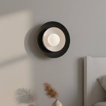 Wandleuchte POPPI 1xG9/8W/230V schwarz/weiß