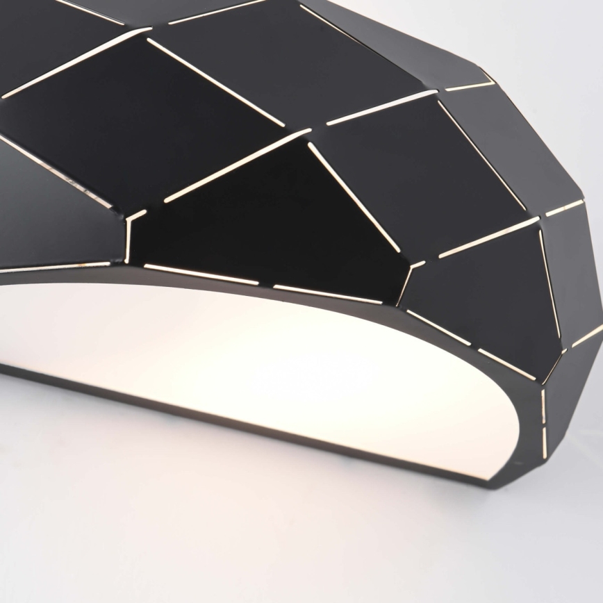 Wandleuchte REUS 1xE27/40W/230V schwarz