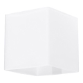 Wandleuchte RICO 1xG9/40W/230V Glas/weiß