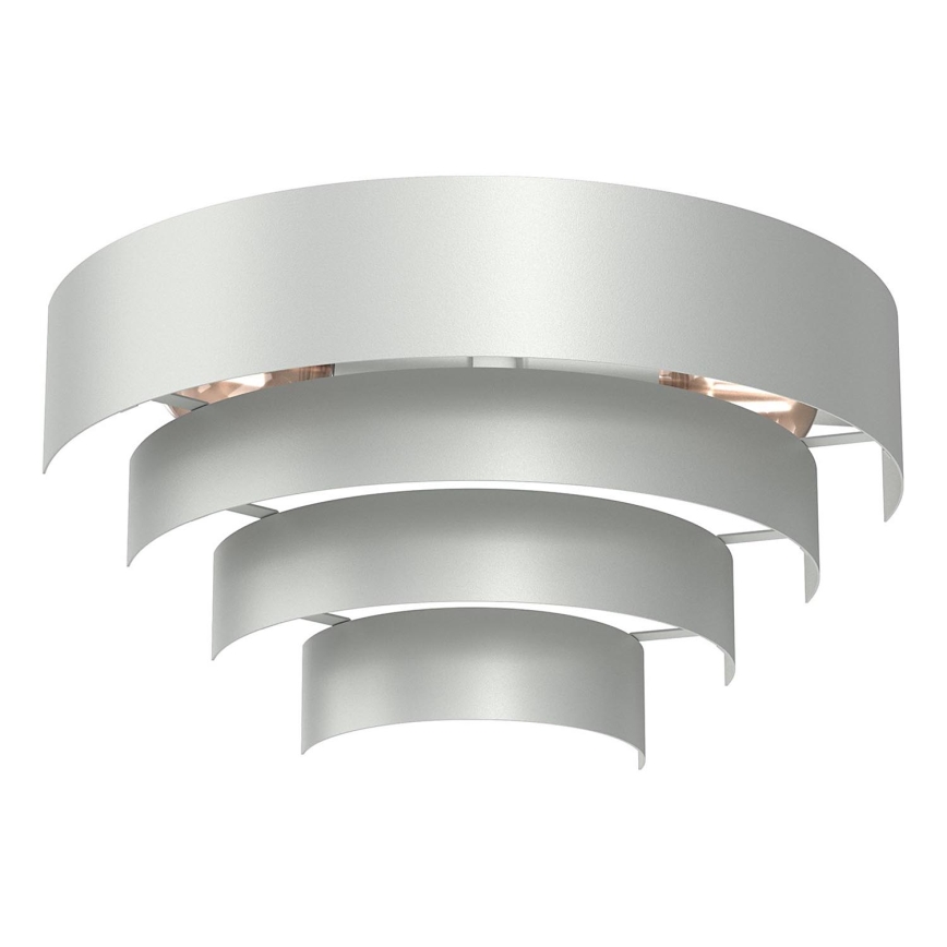 Wandleuchte RINGS 2xE27/15W/230V glänzendes Chrom