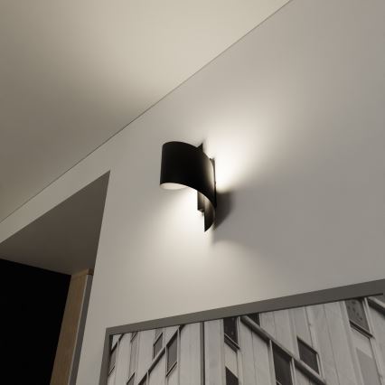 Wandleuchte SPINER 1xG9/8W/230V schwarz