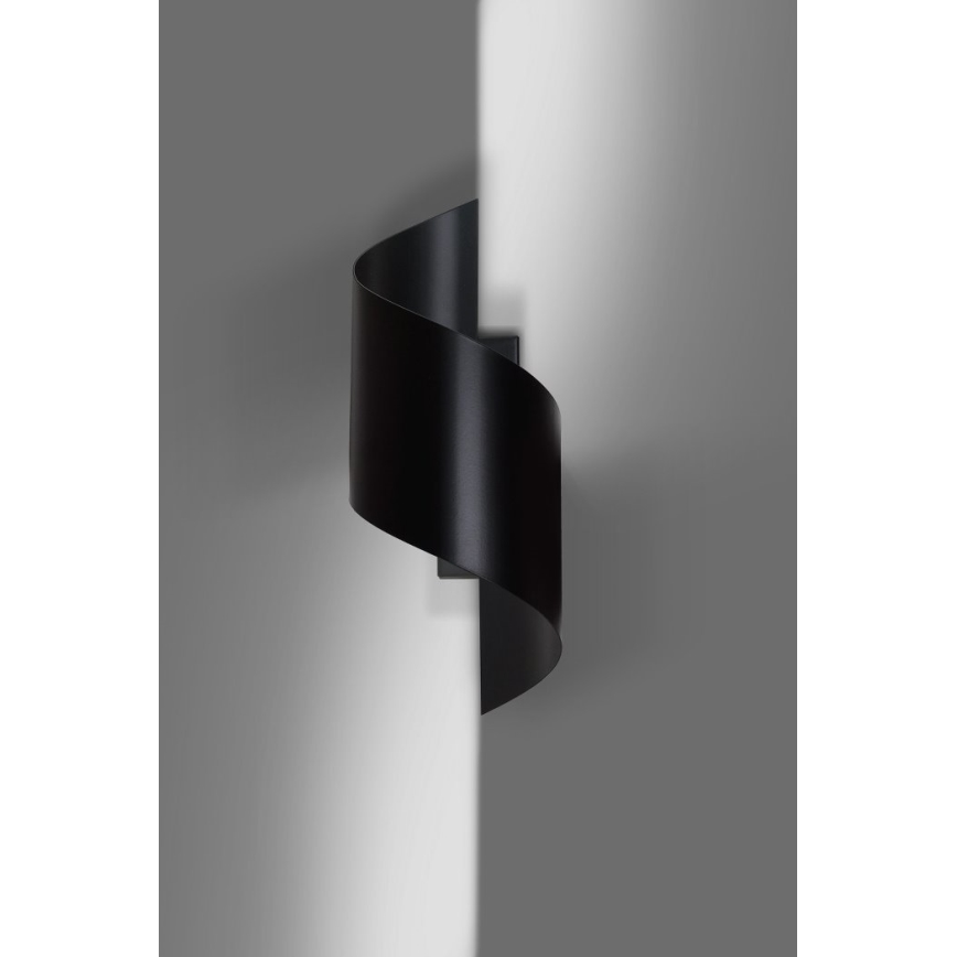 Wandleuchte SPINER 1xG9/8W/230V schwarz